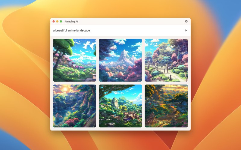 #StableDiffusion #AI绘画 #AppleAmazing AI - 在 Apple 设备上运行 Stable Diffusion该软件适用于 iPhone 15 Pro/iPhone 15 Pro Max、配备 M1或更高版本芯片的 iPad、配备 M1/M2 芯片的 Mac开发者是著名开源程序员 Sindre Sorhus，该软件完全免费使用，更多关于该软件的介绍请点此查看由于 App Store 的政策因素，该软件不支持生成人像相关阅读▫️全球最顶级的开源 AI 绘画模型「Stable Diffusion XL 1.0」发布！▫️Sindre Sorhus（辛德勒·索胡斯）- 一个专注MacOS应用的独立开发者📮投稿    📢频道    💬群聊    索引